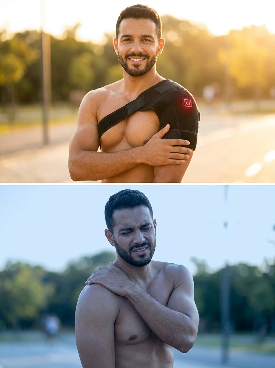 Faja Térmica para Hombro con Calor Terapéutico — Alivio Inmediato del Dolor